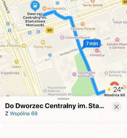 In Heart Of Ii Apartment Warsaw